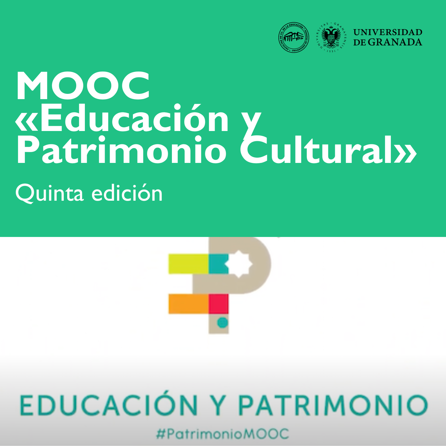 Mooc “educación Y Patrimonio Cultural Fundamentos Contextos Y Estrategias Didácticas” 4ª 7411
