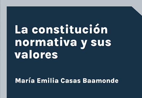 Conferencia La constitución normativa y sus valores — Salón de Caballeros XXIV | Palacio de la Madraza